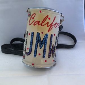 Sparkilicious California License plate purse